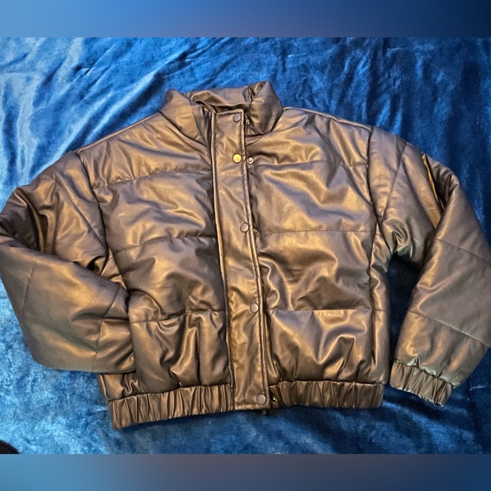 Faux Leather Jacket